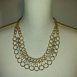 Beautiful gold necklace